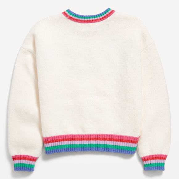 Old Navy Happy SoSoft Crew Neck Graphic Sweater - Picture 7 of 11